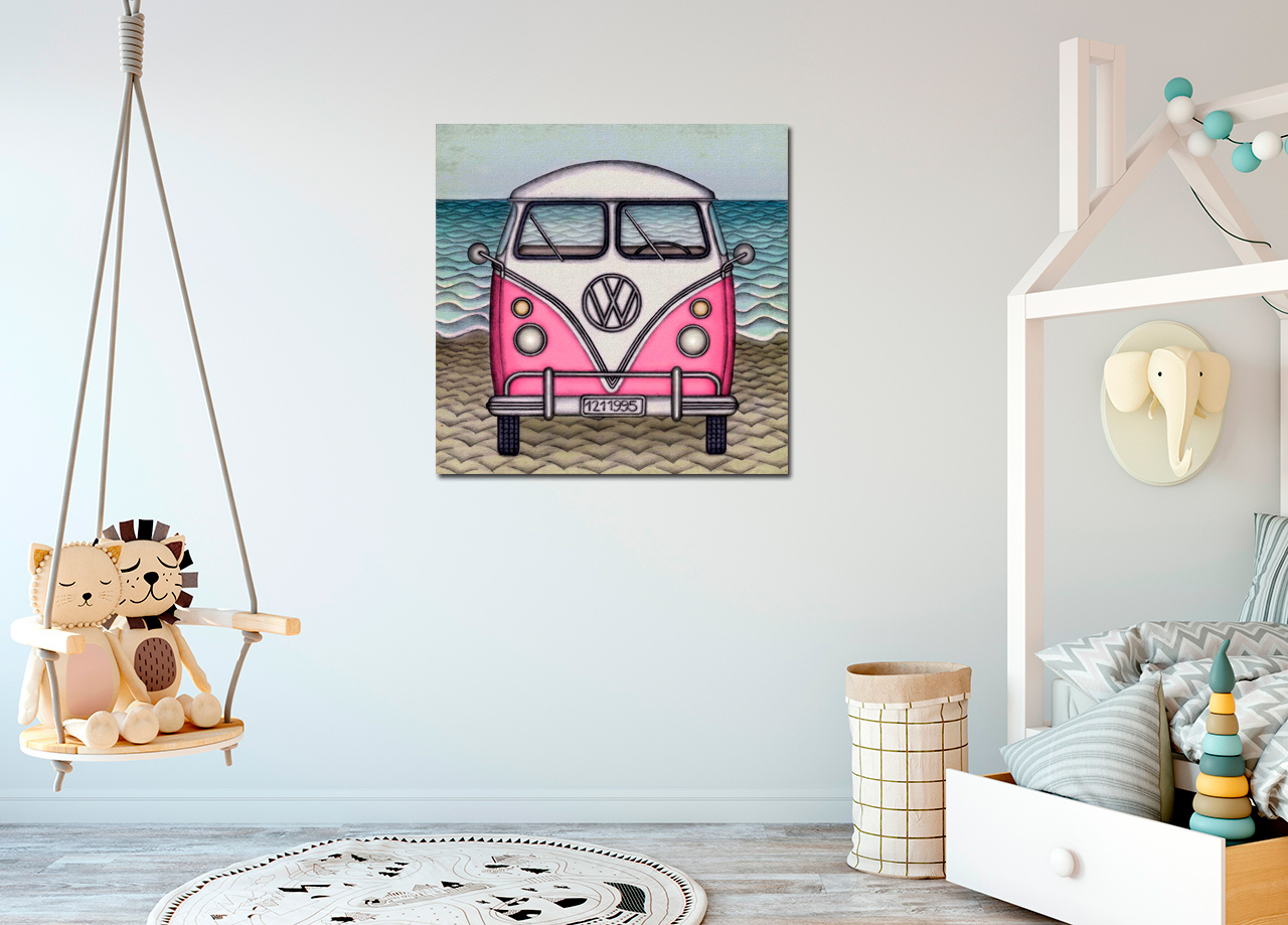 Quadro de carro infantil Volkswagen