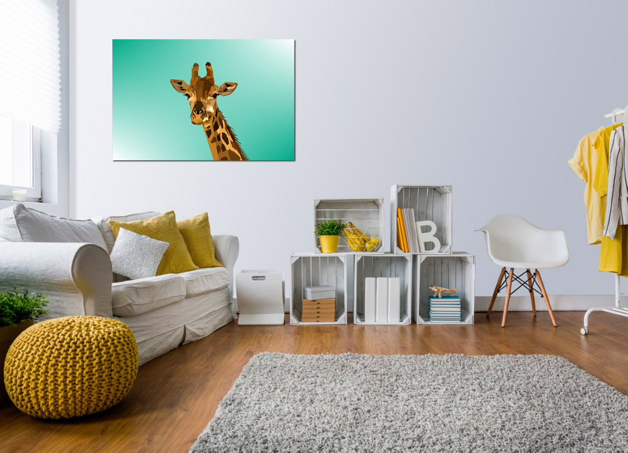 Pintura de girafa