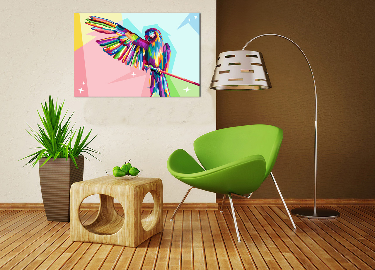 Pintura de papagaio