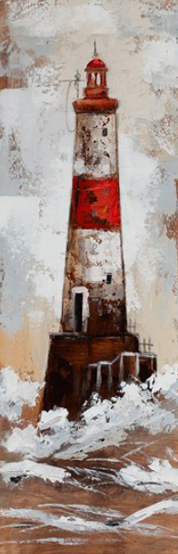 Quadro Farol Vermelho 