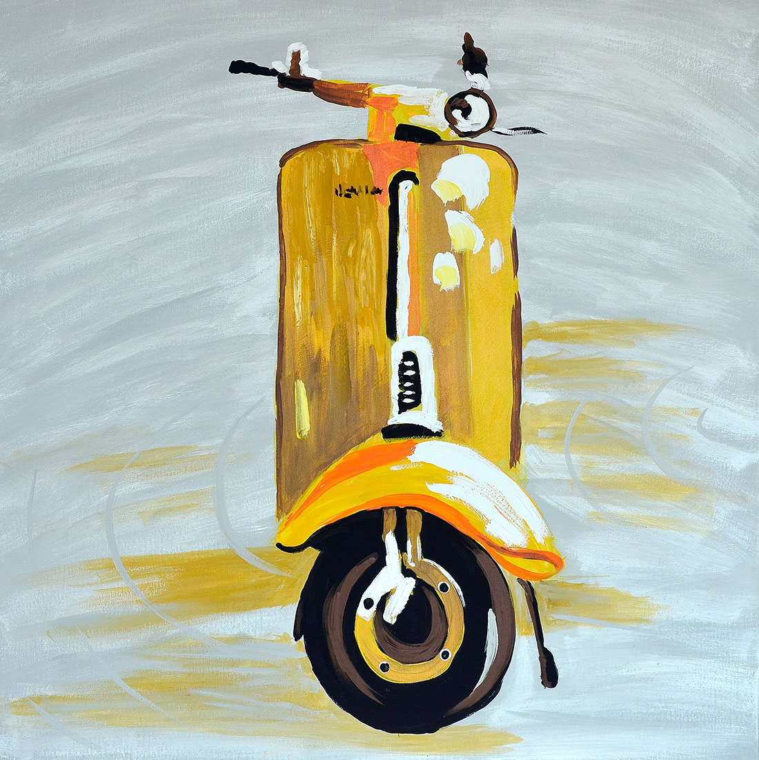 Quadro Moto Vespa 