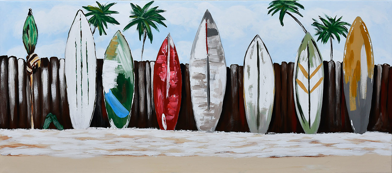 Quadro Pranchas de Surf