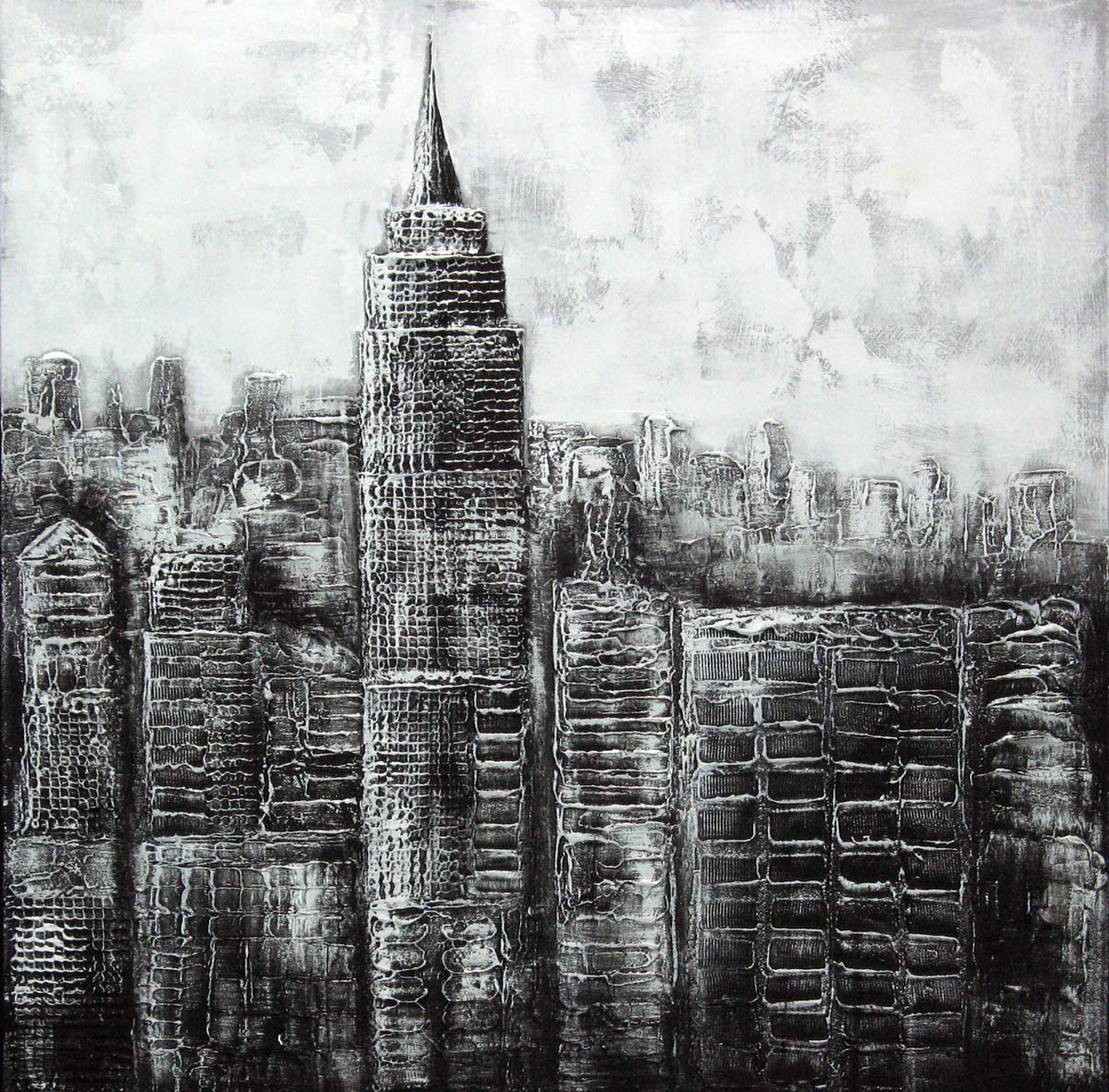 Pintura da cidade de Nova York