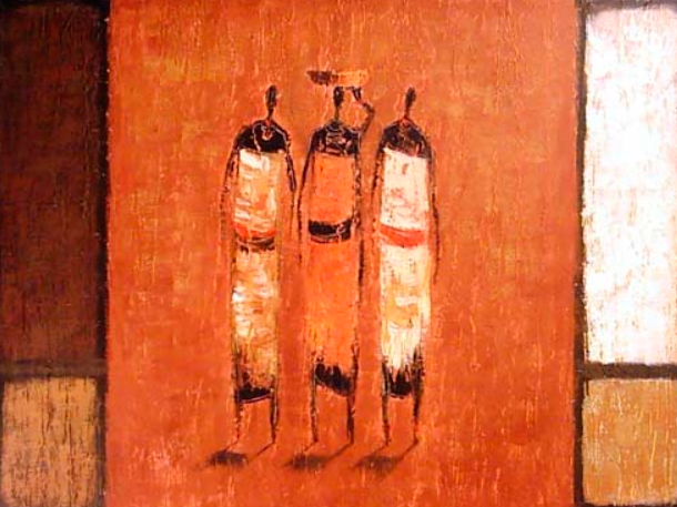 Quadro Trio de Homens