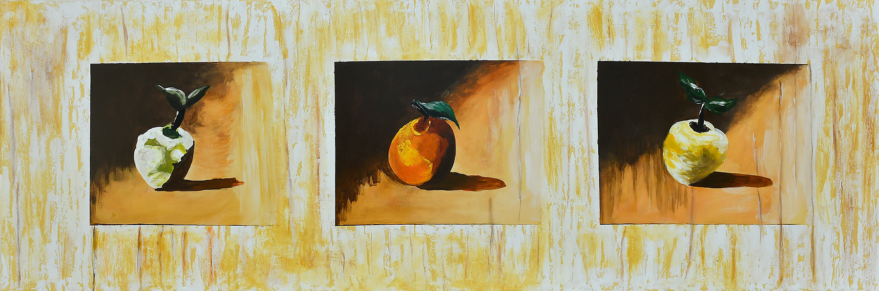 Quadro Três Frutas