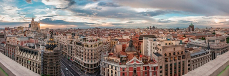 Madrid vista pintura