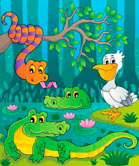 Quadro Happy Animals