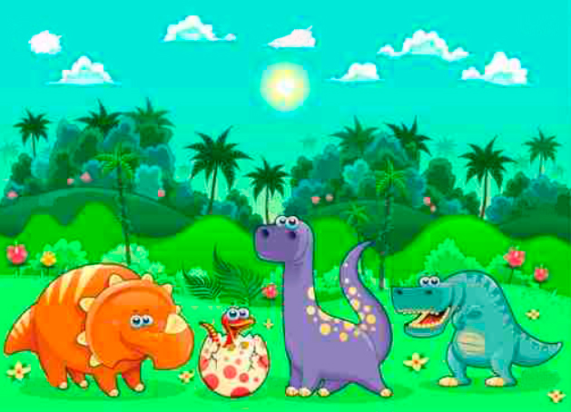 Quadro Dinossauros 