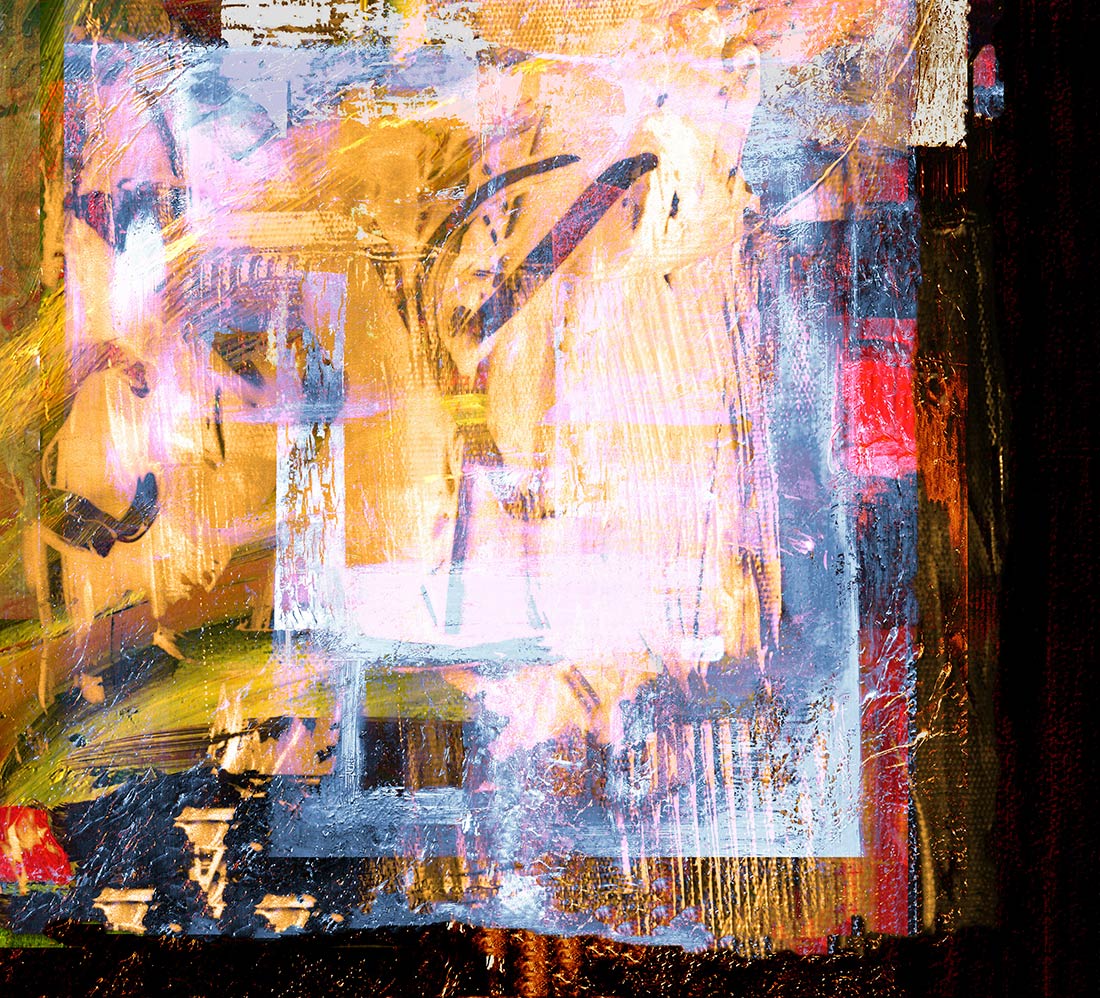 Pintura decorativa abstrata