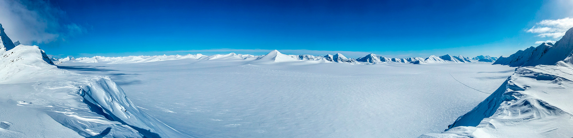 Pintura de paisagem ártica