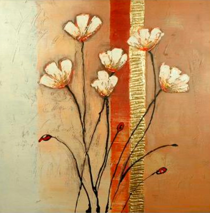 Pintura de flores