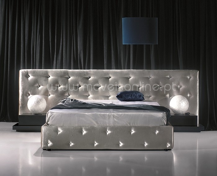 Cama de Casal DREAMS com Cristais Swarovski