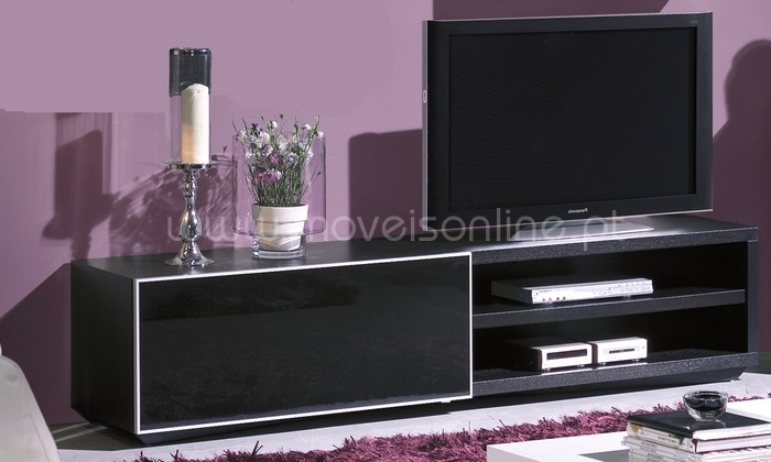 Movel TV e LCD Porta de Correr Vidro