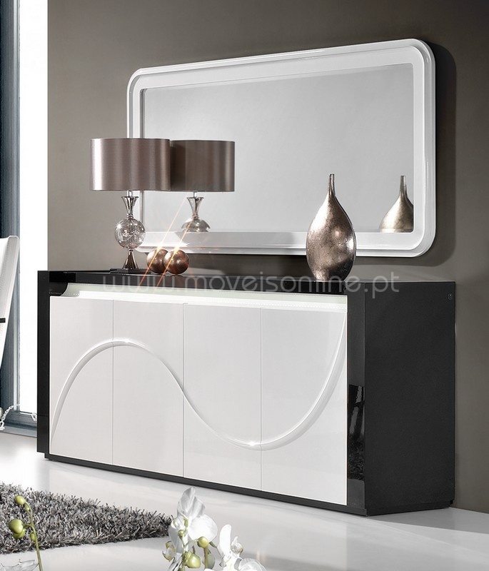 Aparador com Espelho Gold