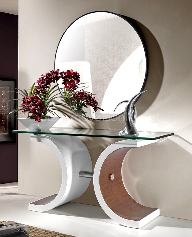 Consola com Espelho Arcos