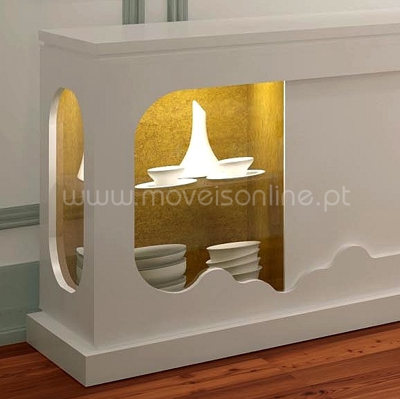 Aparador com Espelho Gold
