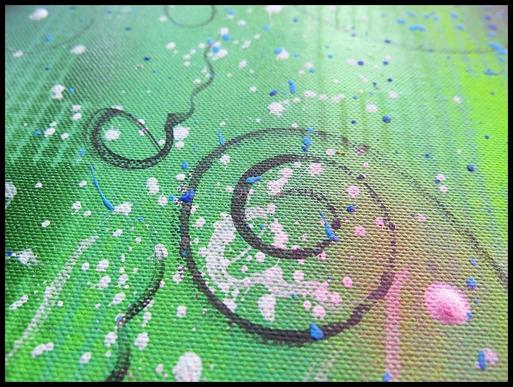 Quadro Aquário Floral