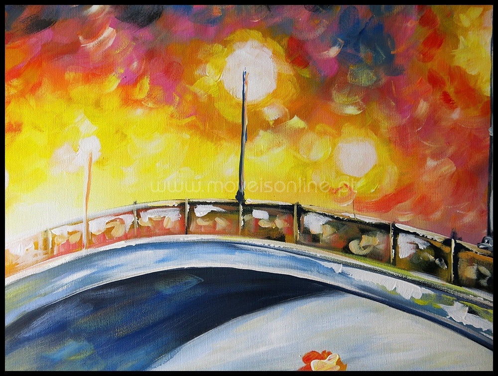 Quadro Ponte Iluminada