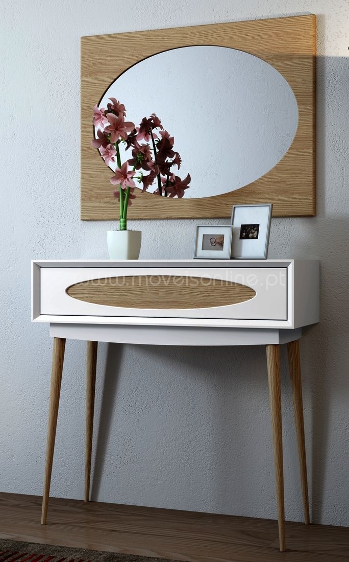 Consola e Moldura Elipse
