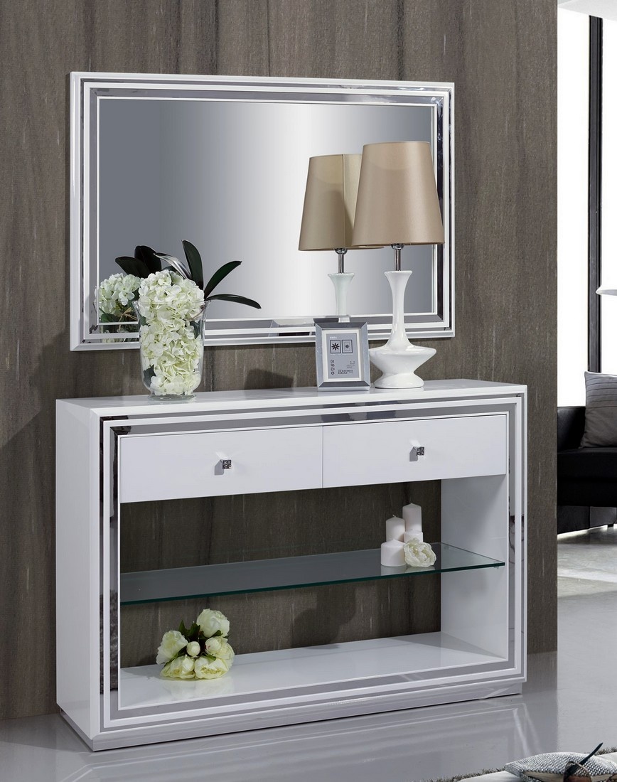 Consola com Espelho Boss