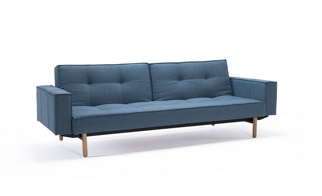 Sofa Cama Splitback Stem com Braços