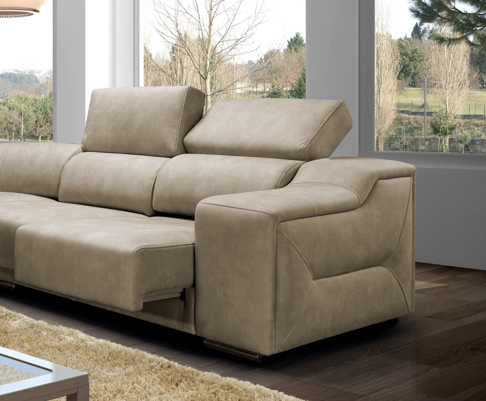 Este sofá chaise Longue é o equilíbrio perfeito entre estilo e conforto.
