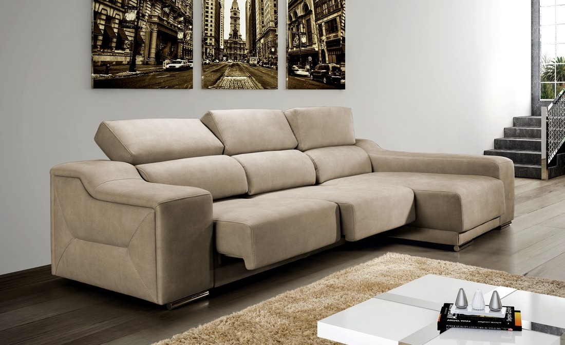 O sofá chaise longue Modena é a escolha perfeita para quem procura relaxar em grande estilo.