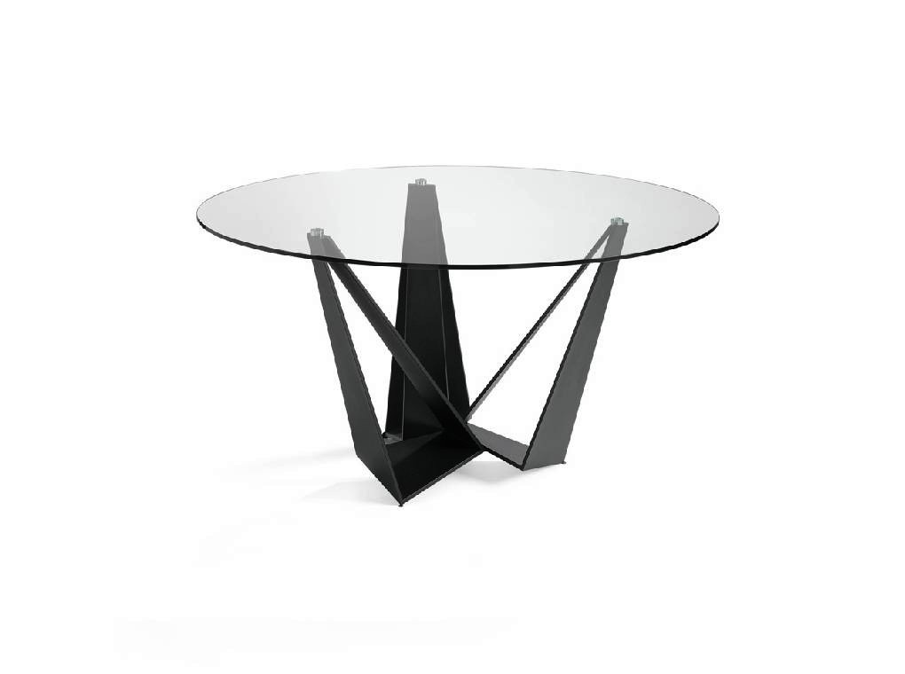 Mesa de Vidro Glass Top 