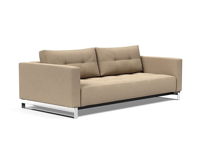 O sofá cama Cassius Sleek é a combinação ideal de conforto e estilo. O seu design moderno e minimalista permite que se adapte às suas necessidades, criando um espaço acolhedor para relaxar ou dormir.