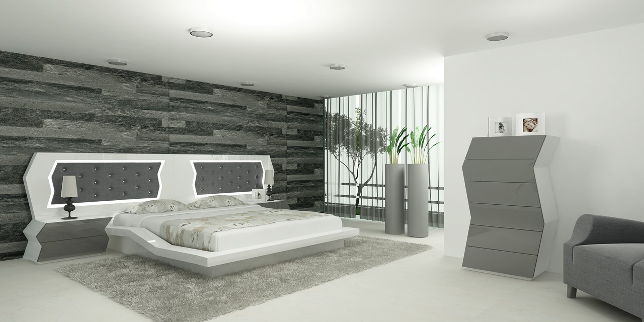 Quarto de Casal Tetris Grey