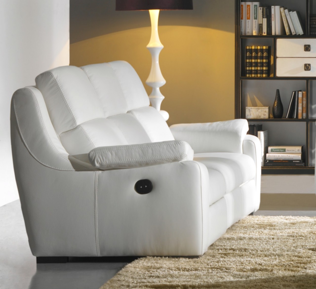 Sofa 3 Lugares Relax Oro