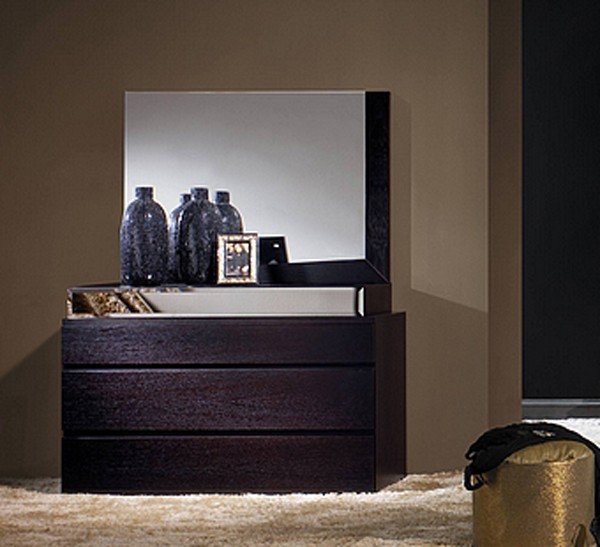 Quarto Cama Estofada Dourado