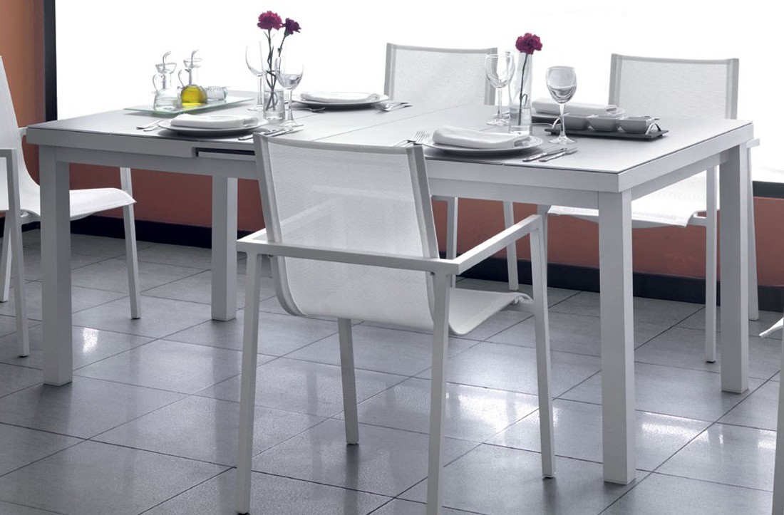 Mesa Extensível White 180-240