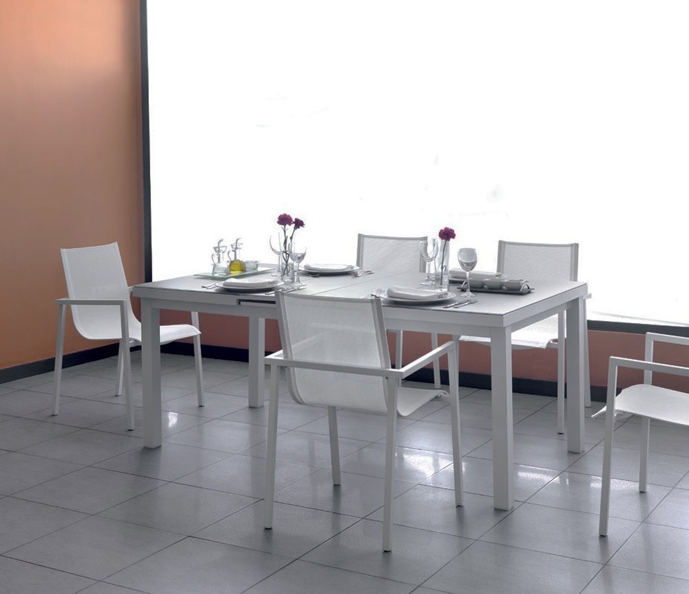 Mesa Extensível White 180-240