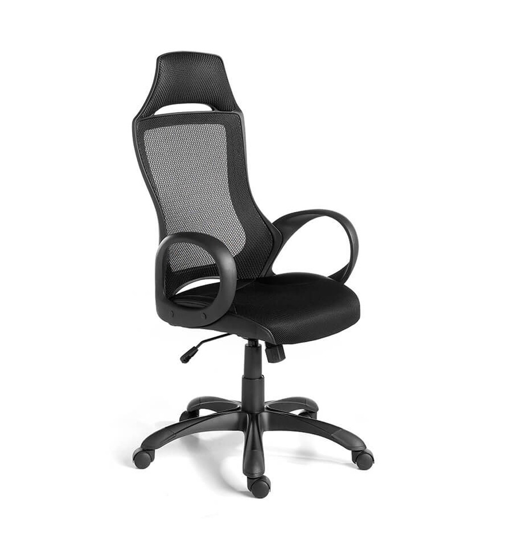 A cadeira de escritório Negra é a companheira ideal para dias longos e produtivos no escritório.