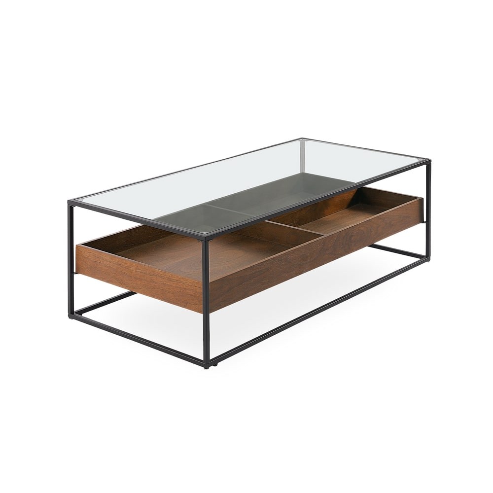 A mesa de centro Clear traz elegância e sofisticação para a sua sala. Com design moderno, esta mesa é a escolha perfeita para aqueles que buscam combinar beleza e praticidade.