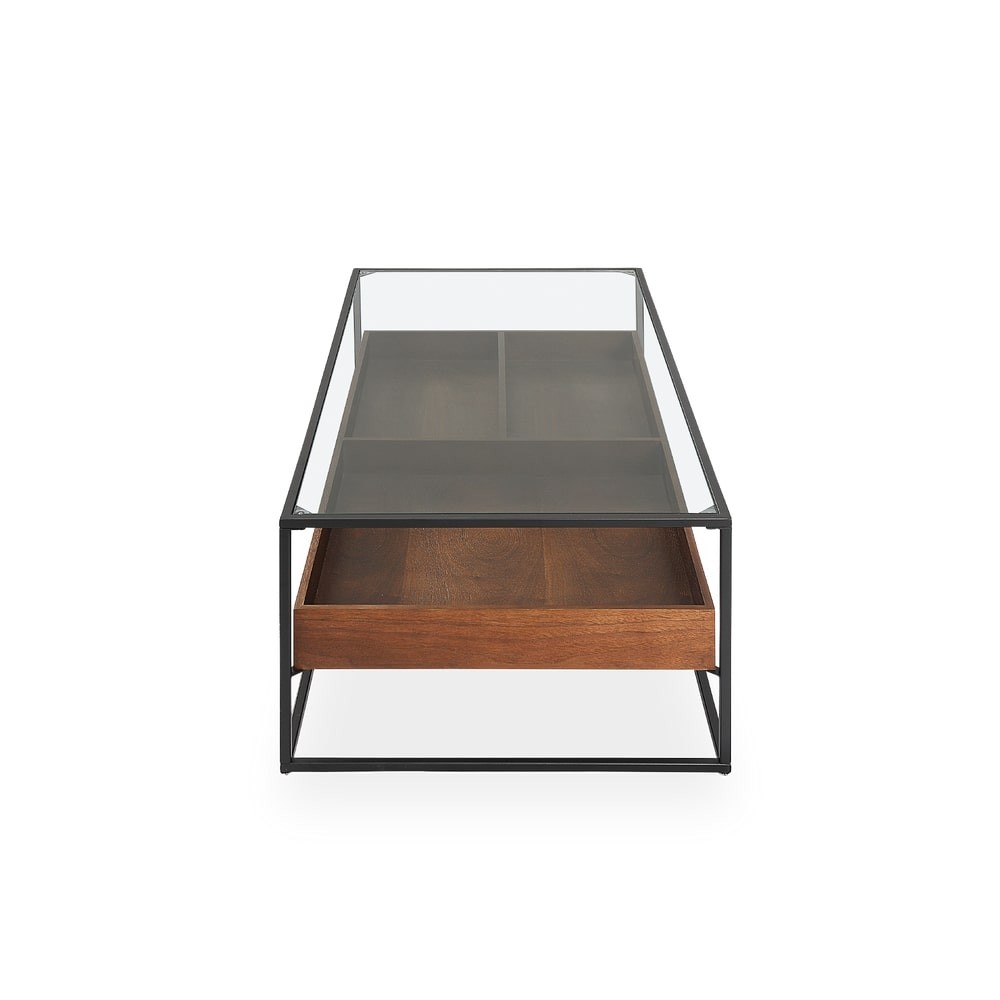 A mesa de centro Clear é ideal para adicionar um toque moderno e elegante à sua sala de estar, dando-lhe um look minimalista e contemporâneo!