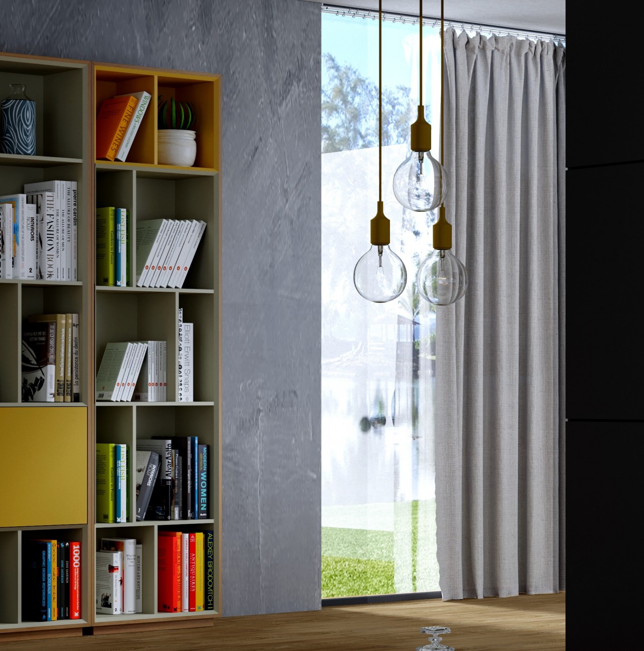 A estante Enkel EV01 é a solução perfeita para a organização da sua casa. Seu design moderno e prático permite armazenar de maneira simples e elegante os seus objetos favoritos.