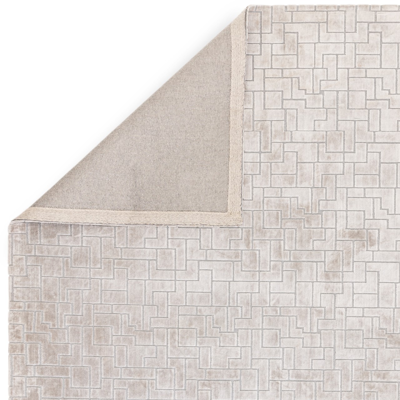 Tapete Glaze Silver Tetris