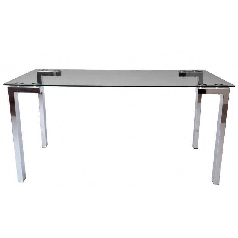 A mesa de vidro Lainey Black é a escolha ideal para quem procura um toque contemporâneo e sofisticado para seu espaço. Seu design moderno com acabamento preto, combinado à resistência do vidro.