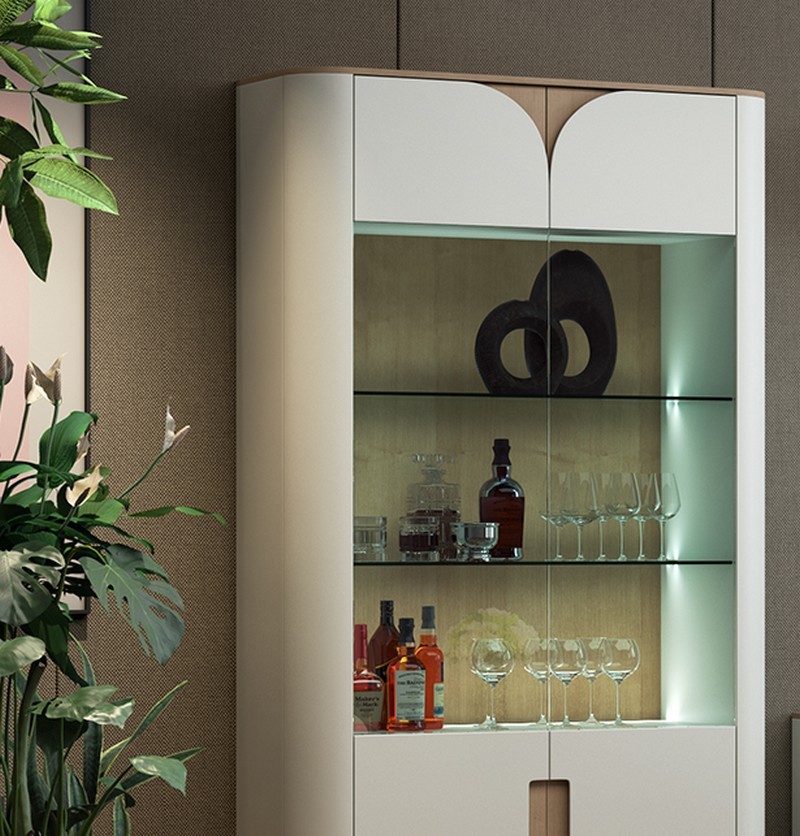 O móvel bar Bello Plus é a escolha perfeita para quem procura um móvel moderno, elegante e funcional. Exclusivo e diferenciado, com prateleiras superiores em vidro temperado.