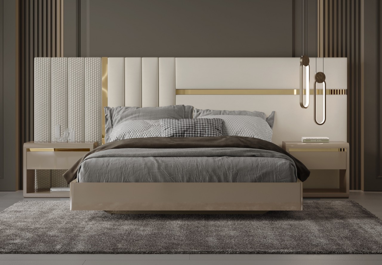 A cama de casal Alma Simple é a escolha perfeita para quem procura um lugar aconchegante e relaxante para dormir.