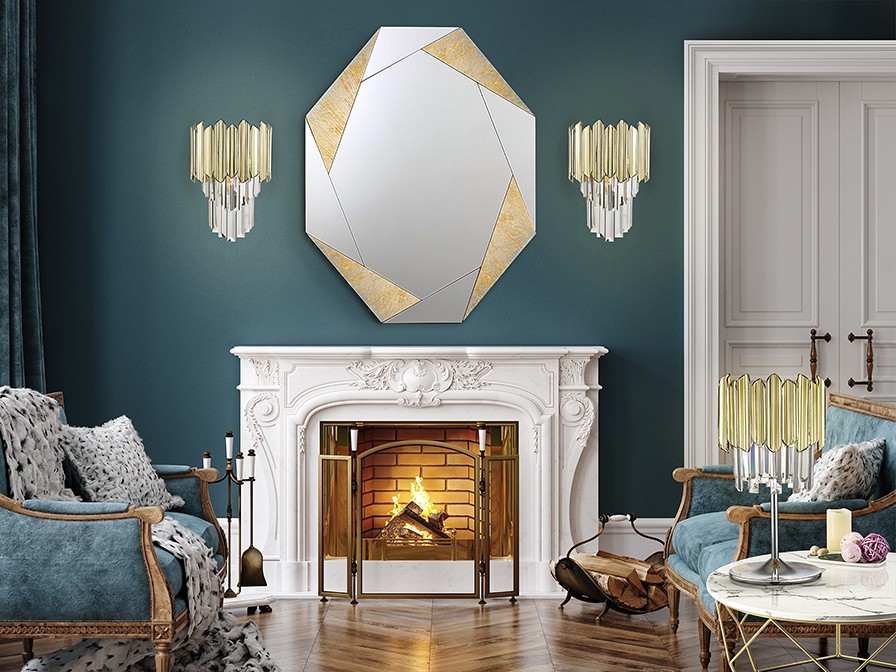 Luminosidade e elegância juntas num só lugar o candeeiro de mesa Tiara Dourado é a peça perfeita para iluminar com estilo!