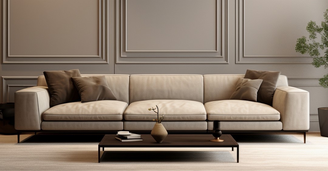 Sofa de 3 Lugares Della