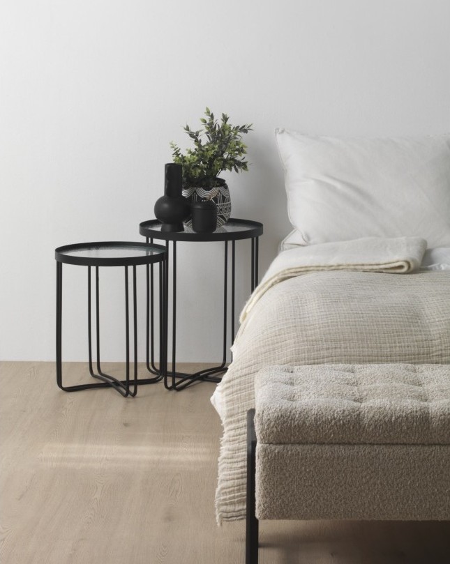 Conjunto de 2 Mesa de Apoio Aros