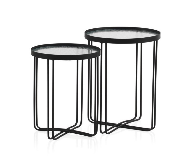 Conjunto de 2 Mesa de Apoio Aros
