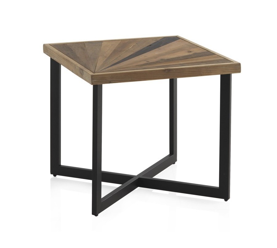 Mesa de Apoio Quadrada Facetada