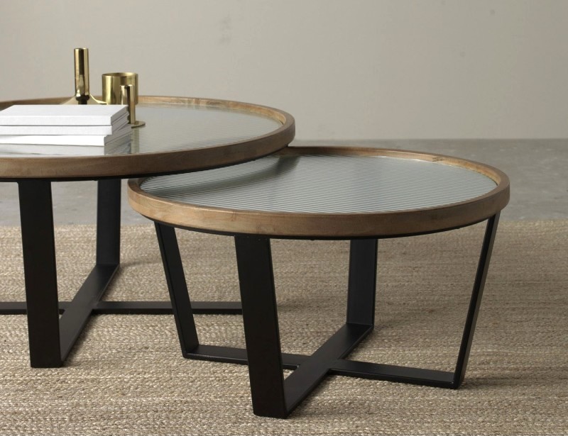 Conjunto de 2 Mesa de Centro Júlia 