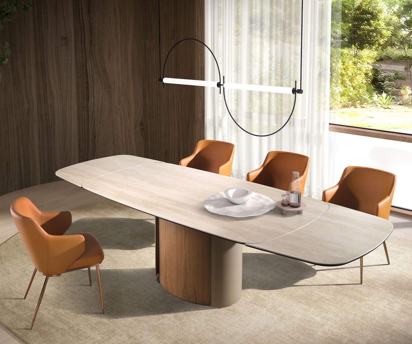 Mesa Extensível Retangular Dova