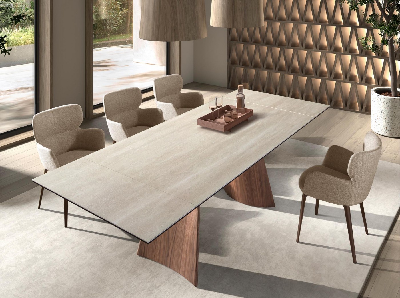 Mesa Jantar Extensível Feri
